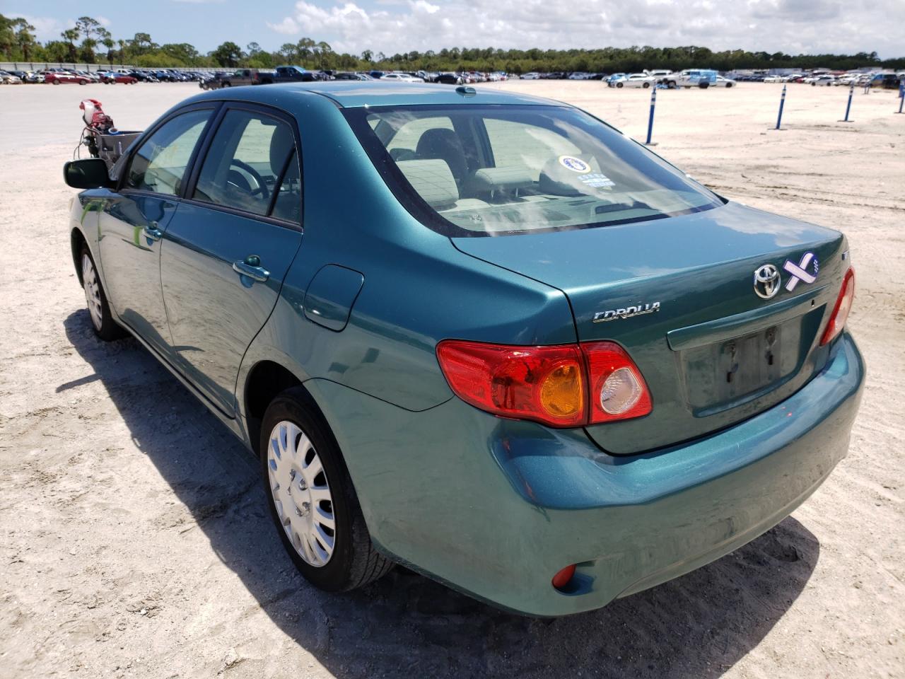 Photo 3 from auction – 2009 TOYOTA COROLLA BA with VIN JTDBL40E69J054378