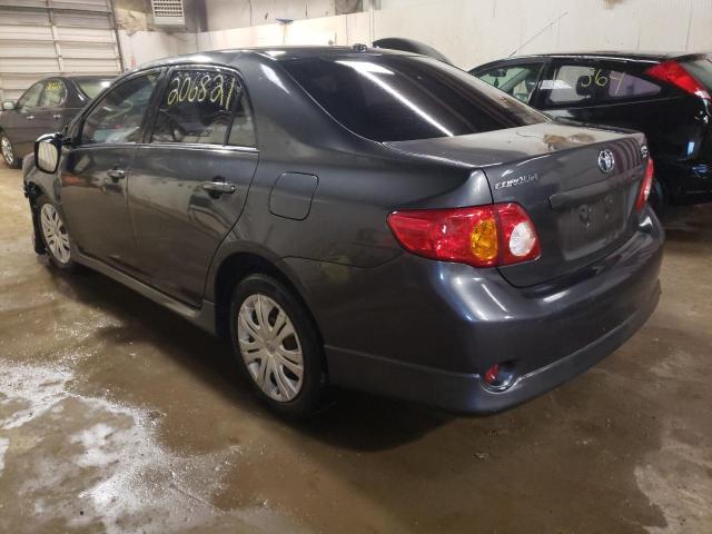Photo 3 from auction – 2009 TOYOTA COROLLA BA with VIN 1NXBU40E89Z042482