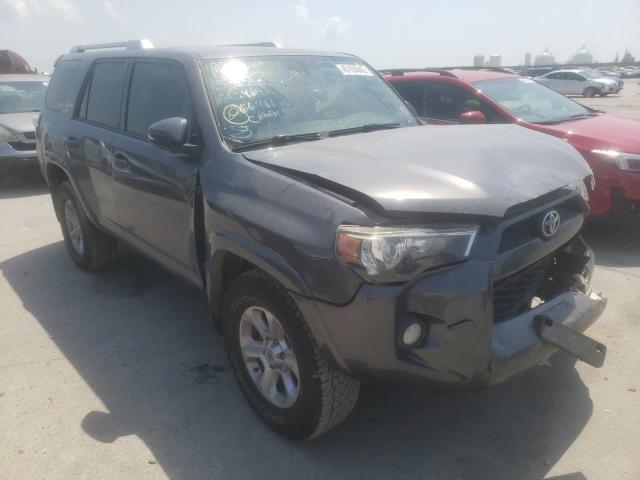 TOYOTA 4RUNNER SR 2014 with VIN JTEZU5JR2E5066481 - Photo from auction