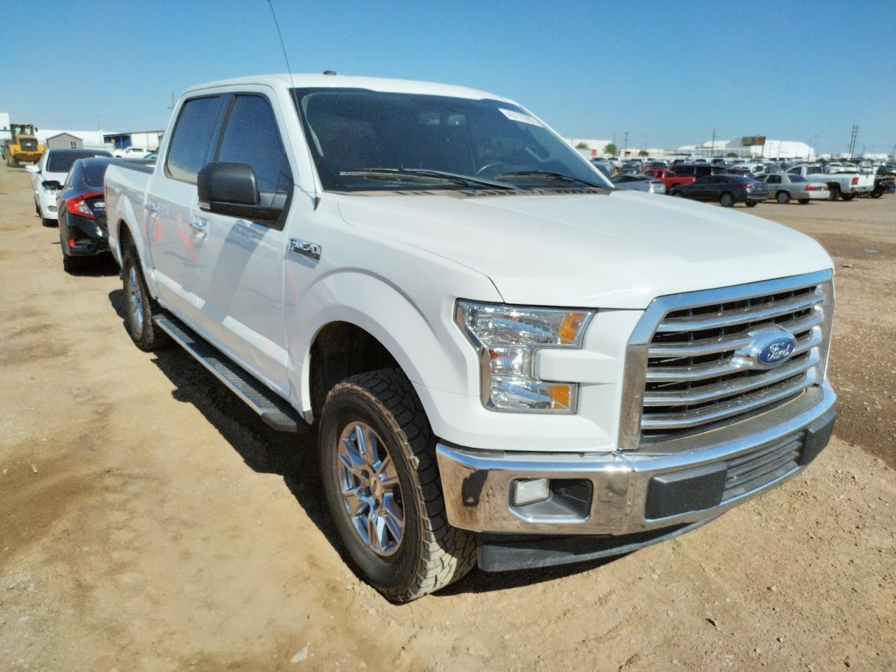 FORD F150 SUPER 2017 with VIN 1FTEW1EF1HKC04832 - Photo from auction