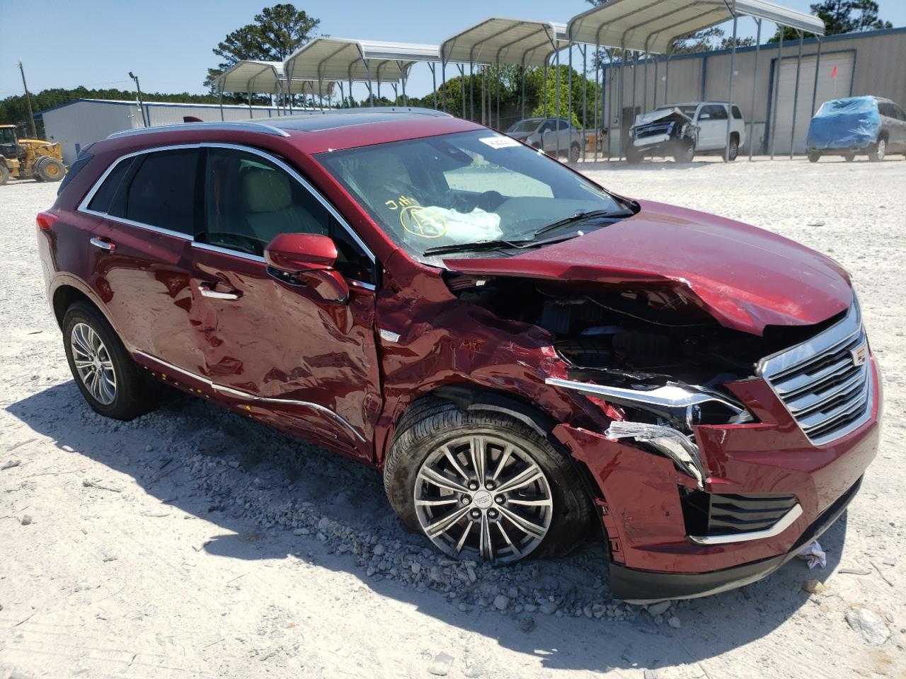CADILLAC XT5 LUXURY 2017 with VIN 1GYKNBRS8HZ207988 - Photo from auction