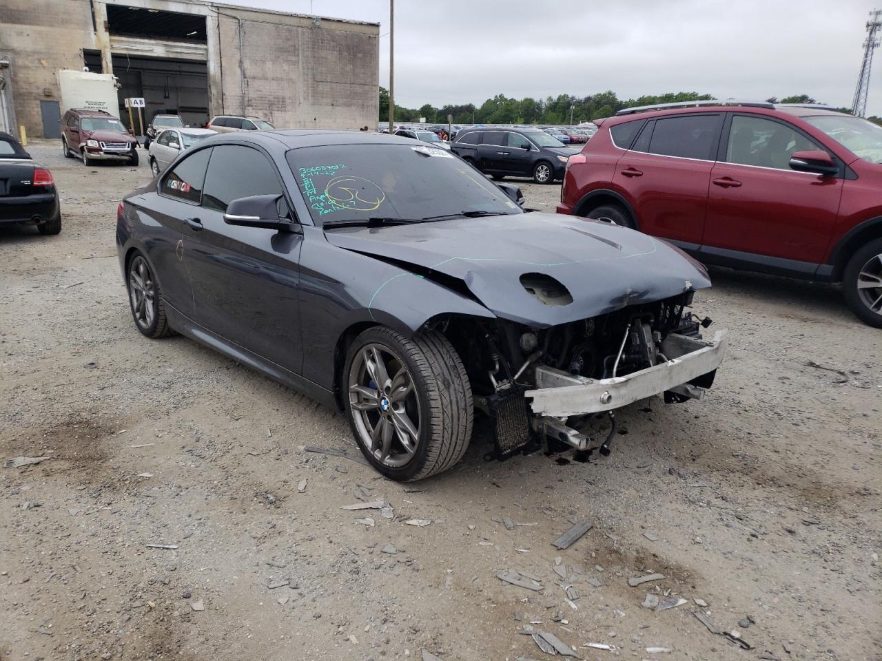BMW M235XI 2015 with VIN WBA1J9C5XFV371060 - Photo from auction
