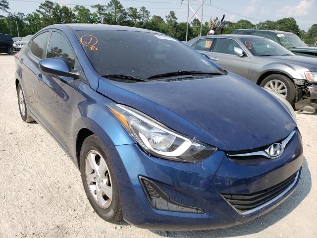 Photo 1 from auction – 2015 HYUNDAI ELANTRA SE with VIN 5NPDH4AE5FH615019