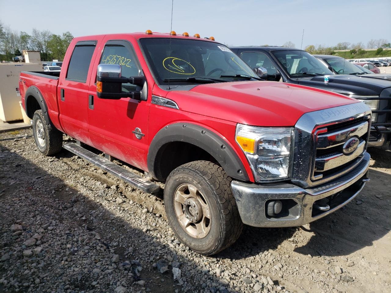 FORD F350 SUPER 2011 with VIN 1FT8W3BT5BEA98037 - Photo from auction