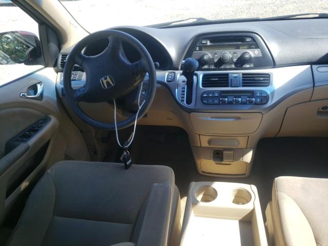 Photo 9 from auction – 2009 HONDA ODYSSEY EX with VIN 5FNRL38459B015566