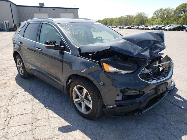 FORD EDGE SEL 2019 with VIN 2FMPK3J9XKBB46555 - Photo from auction