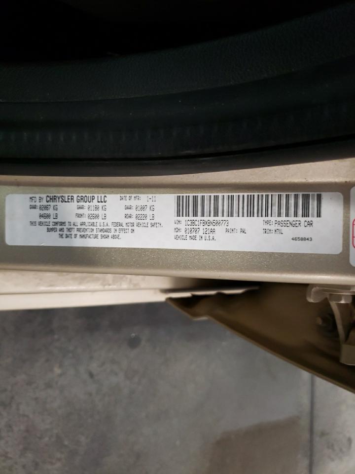 Photo 10 from auction – 2011 CHRYSLER 200 TOURIN with VIN 1C3BC1FBXBN500773