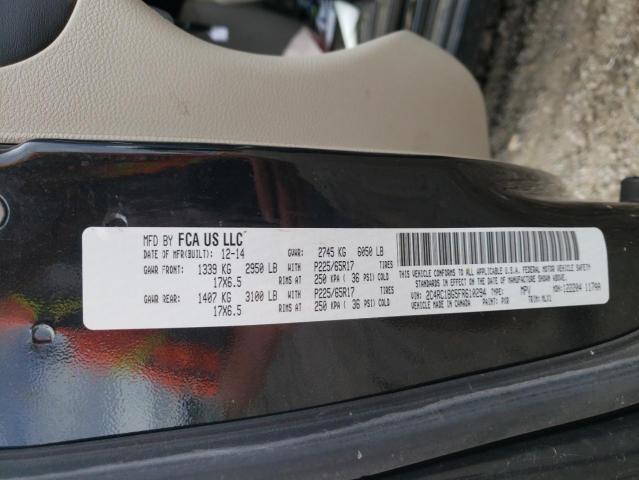 Photo 10 from auction – 2015 CHRYSLER TOWN & COU with VIN 2C4RC1BG5FR610294