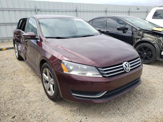 Photo 1 from auction – 2012 VOLKSWAGEN PASSAT SE with VIN 1VWBP7A30CC094855
