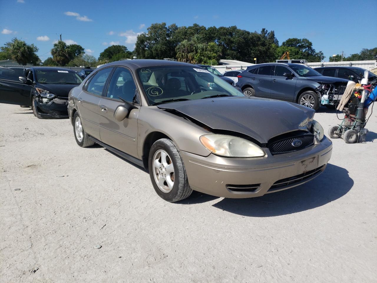 FORD TAURUS SES 2004 with VIN 1FAFP55U84G123191 - Photo from auction