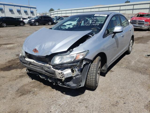 Photo 2 from auction – 2013 HONDA CIVIC with VIN 2HGFB2F54DH503469