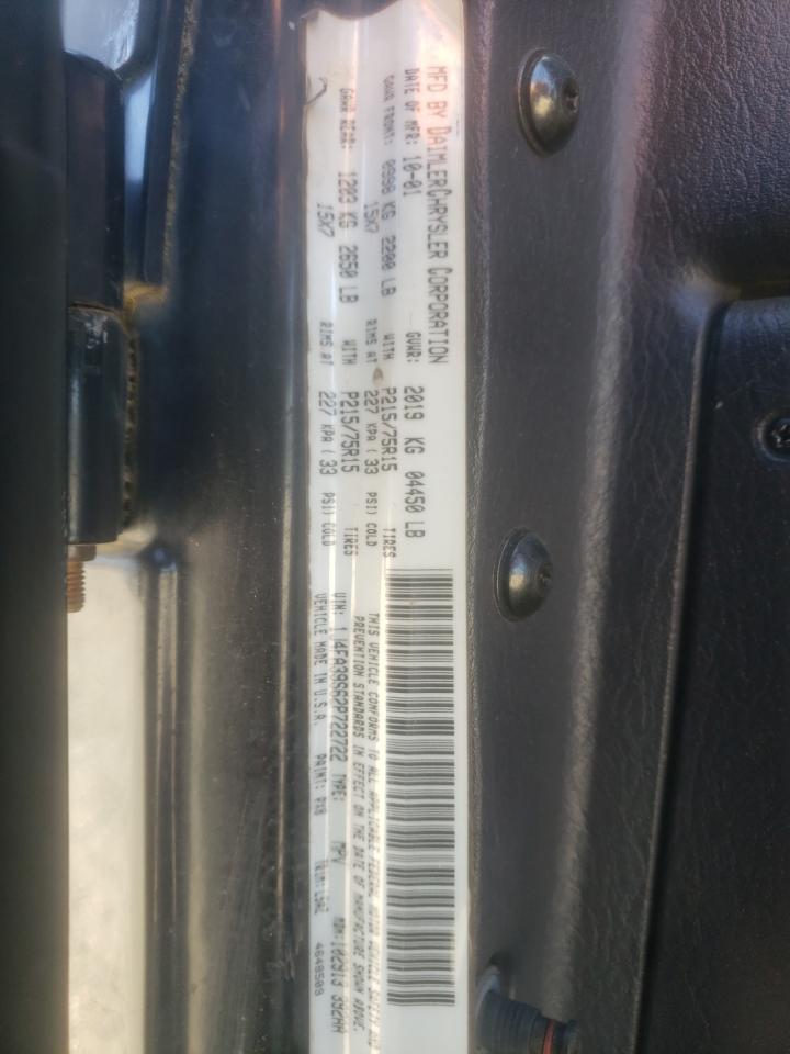 Photo 10 from auction – 2002 JEEP WRANGLER / with VIN 1J4FA39S62P722722