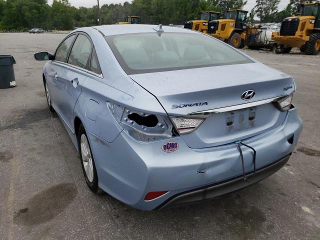 Photo 3 from auction – 2014 HYUNDAI SONATA HYB with VIN KMHEC4A42EA116772