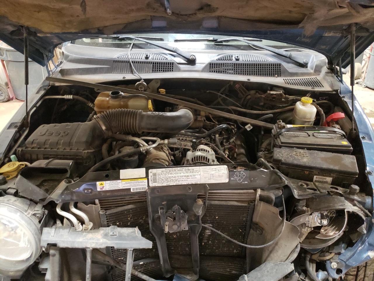 Photo 7 from auction – 2006 JEEP LIBERTY SP with VIN 1J4GL48K76W225535