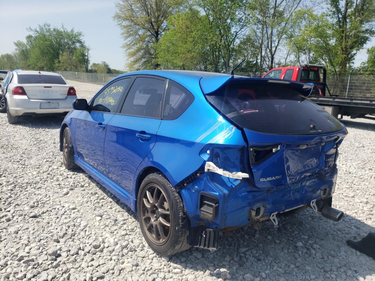 Photo 3 from auction – 2009 SUBARU IMPREZA WR with VIN JF1GH76689G816265
