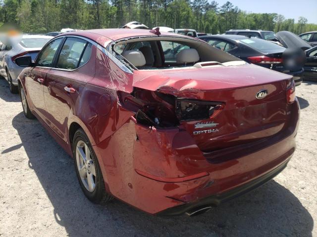 Photo 3 from auction – 2015 KIA OPTIMA LX with VIN 5XXGM4A73FG513515