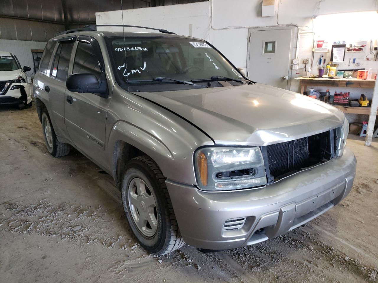 CHEVROLET TRAILBLAZE 2002 with VIN 1GNDT13S222269885 - Photo from auction