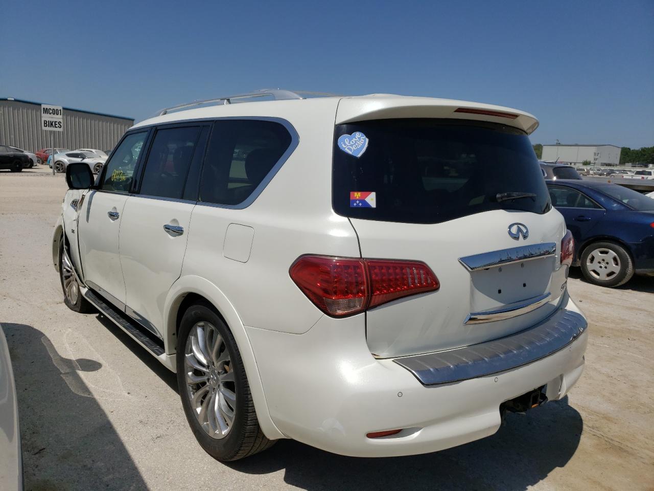Photo 3 from auction – 2015 INFINITI QX80 with VIN JN8AZ2ND3F9770624