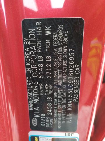Photo 10 from auction – 2018 KIA STINGER GT with VIN KNAE55LC9J6026957