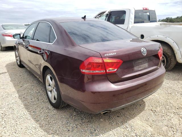 Photo 3 from auction – 2012 VOLKSWAGEN PASSAT SE with VIN 1VWBP7A30CC094855