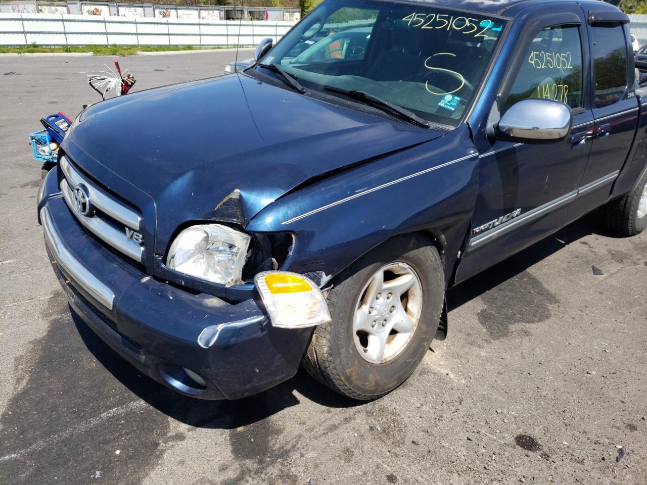 Photo 9 from auction – 2003 TOYOTA TUNDRA ACC with VIN 5TBBT44153S348168
