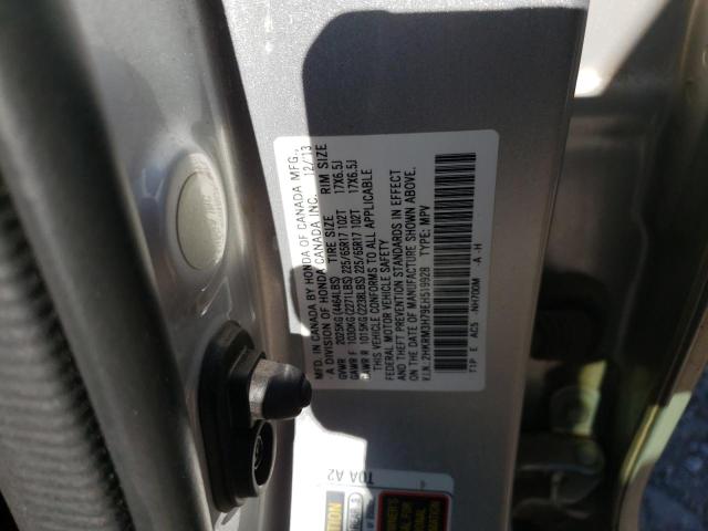 Photo 10 from auction – 2014 HONDA CR-V with VIN 2HKRM3H79EH519928