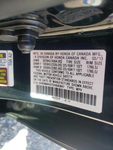 Photo 10 from auction – 2013 HONDA CR-V EX with VIN 2HKRM4H57DH640847