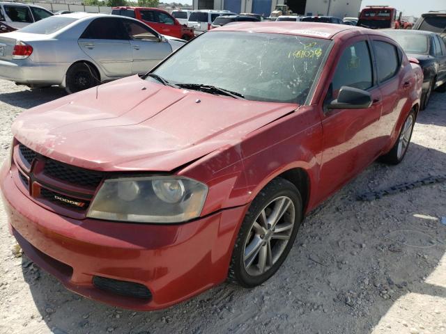 Photo 2 from auction – 2014 DODGE AVENGER SE with VIN 1C3CDZABXEN188028