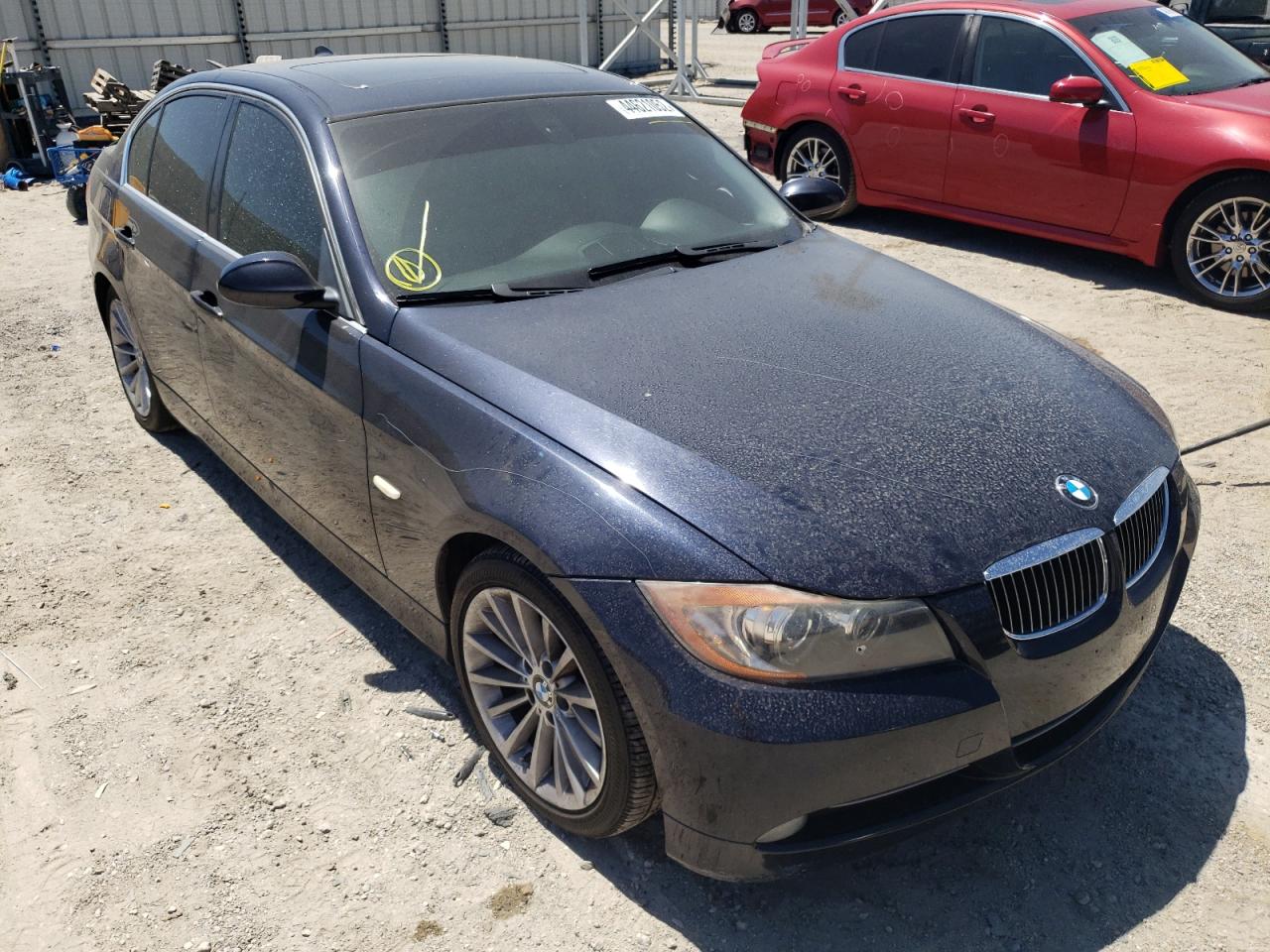 BMW 330 I 2006 with VIN WBAVB33506KR81093 - Photo from auction