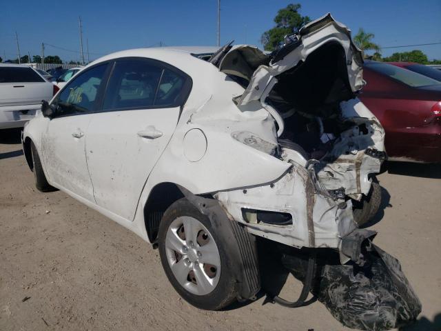 Photo 3 from auction – 2017 KIA FORTE LX with VIN 3KPFK4A74HE017572