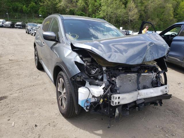 NISSAN MURANO SV 2020 with VIN 5N1AZ2BS8LN122306 - Photo from auction