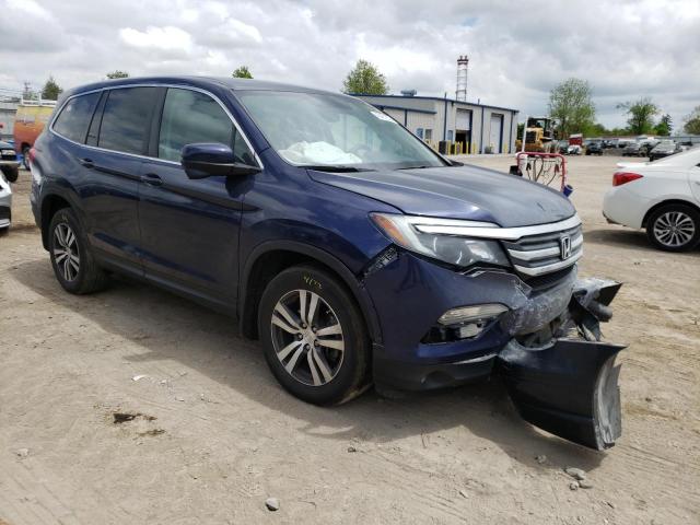 HONDA PILOT EX 2018 with VIN 5FNYF5H30JB031653 - Photo from auction