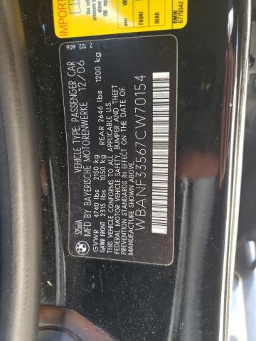 Photo 10 from auction – 2007 BMW 525 XI with VIN WBANF33567CW70154