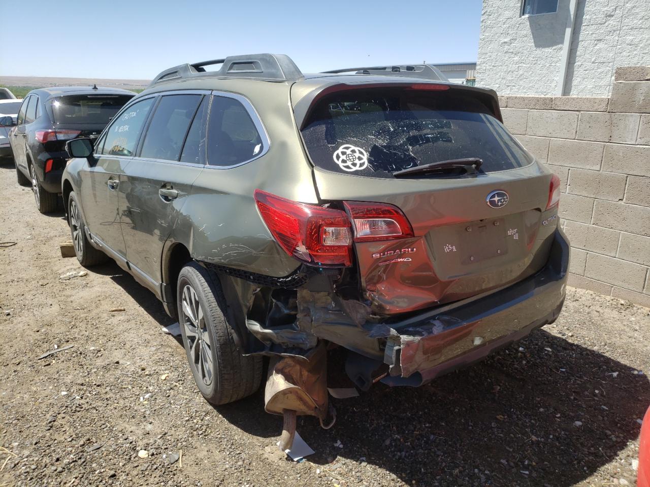 Photo 3 from auction – 2015 SUBARU OUTBACK 2. with VIN 4S4BSBNC5F3226717