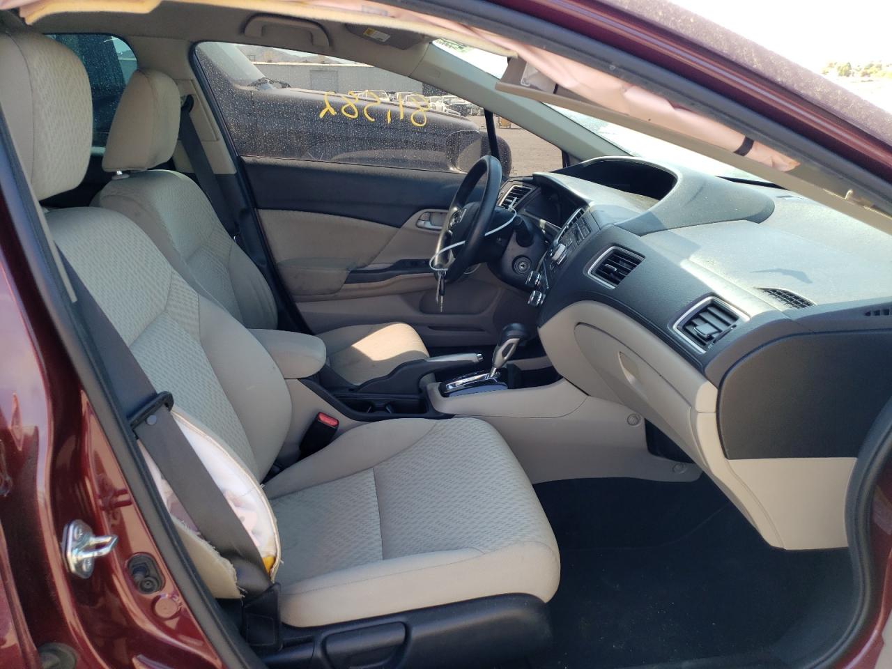 Photo 5 from auction – 2015 HONDA CIVIC LX with VIN 2HGFB2F50FH539369