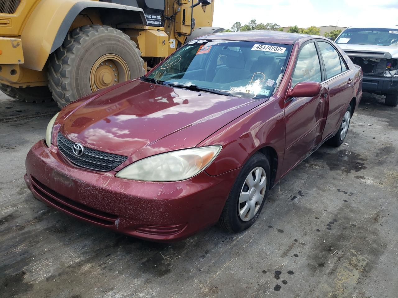 Photo 2 from auction – 2004 TOYOTA CAMRY LE with VIN 4T1BE32K24U375084