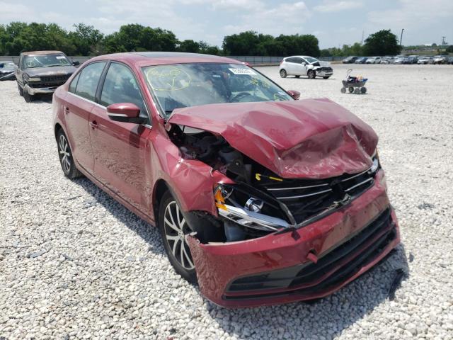 VOLKSWAGEN JETTA SE 2017 with VIN 3VWDB7AJ5HM265854 - Photo from auction