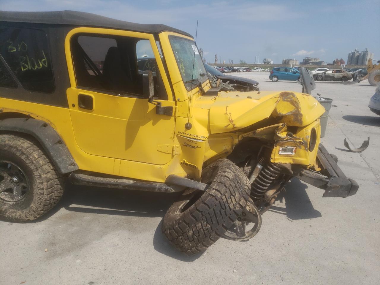 Photo 9 from auction – 2000 JEEP WRANGLER / with VIN 1J4FA49S0YP708037