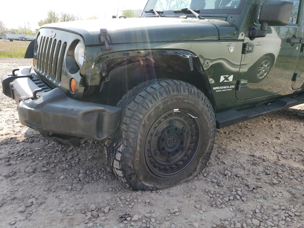 Photo 9 from auction – 2007 JEEP WRANGLER X with VIN 1J4GA39147L105328