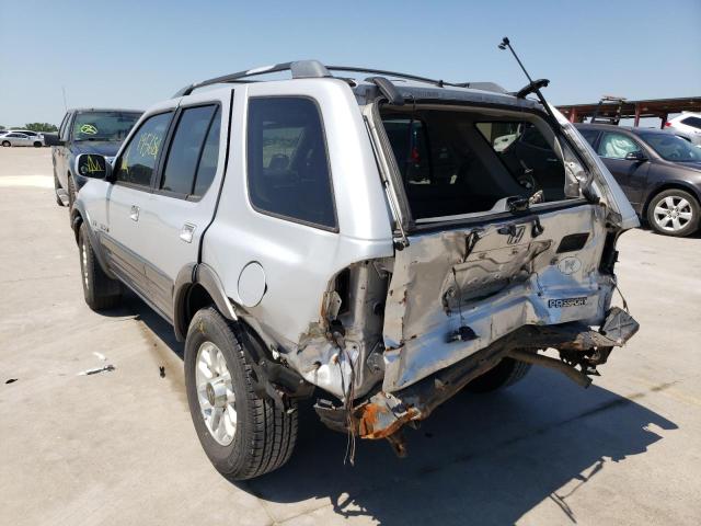 Photo 3 from auction – 2001 HONDA PASSPORT E with VIN 4S6CK58W914409561