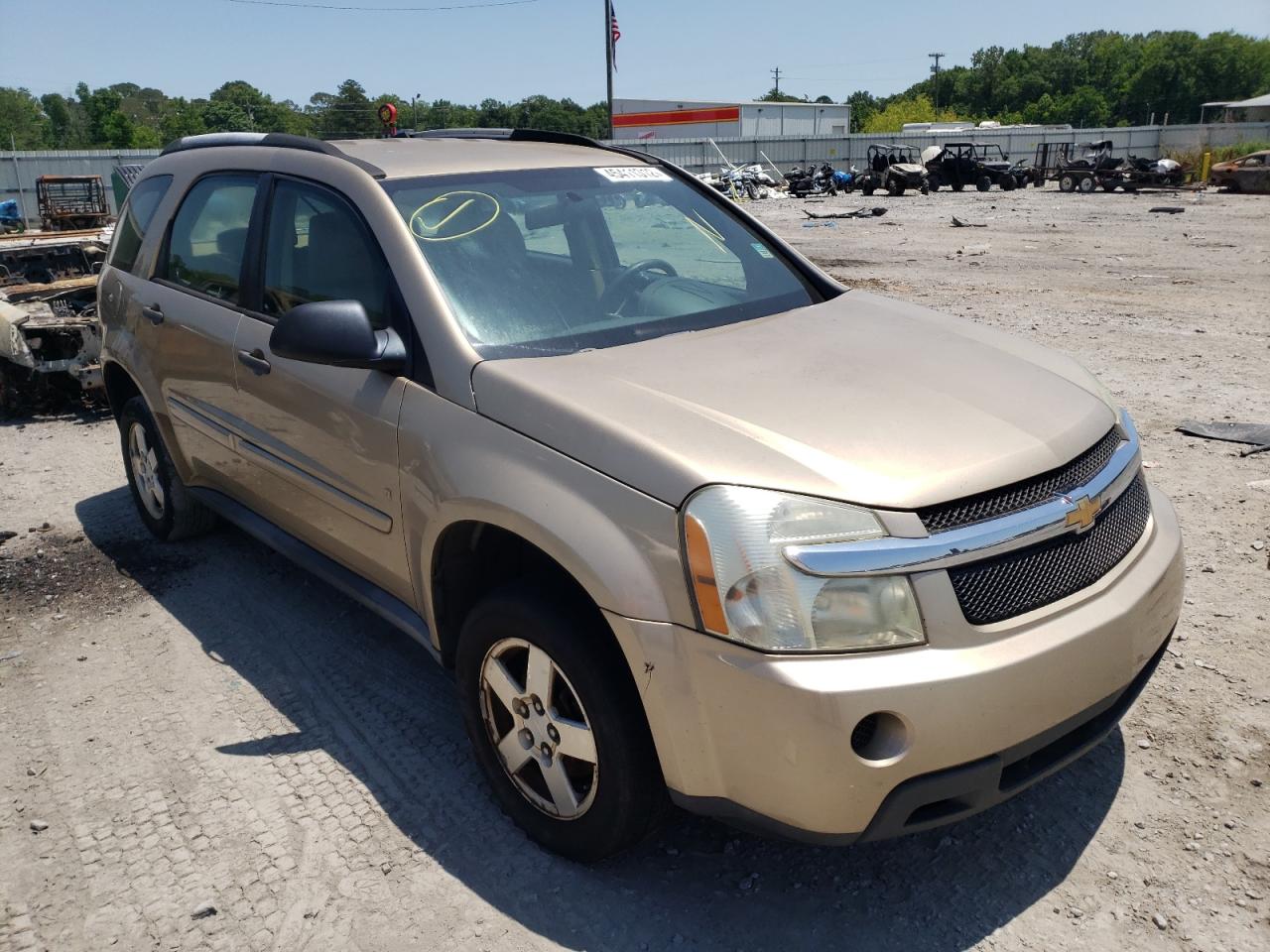 CHEVROLET EQUINOX LS 2007 with VIN 2CNDL13F276254224 - Photo from auction