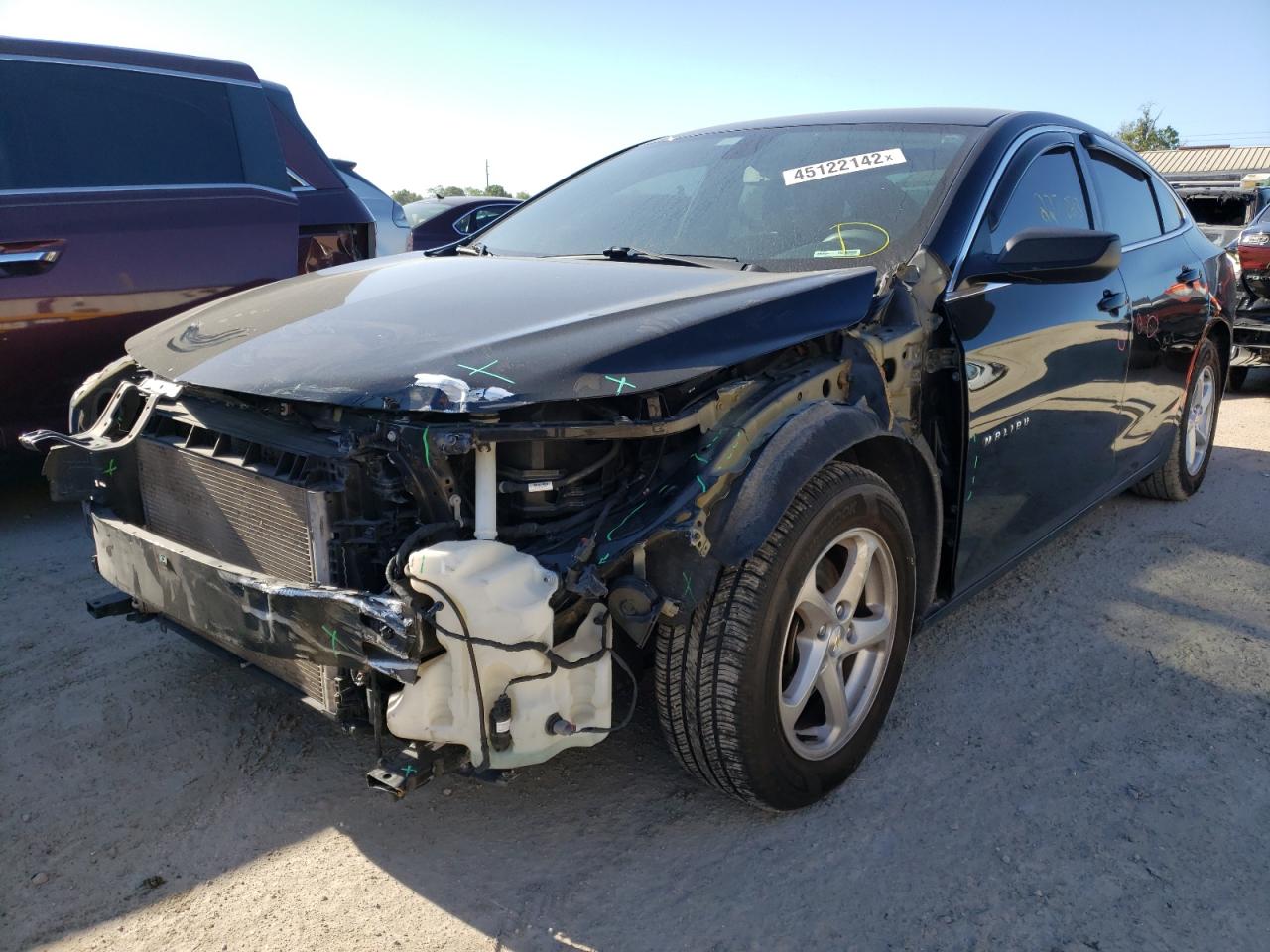 Photo 2 from auction – 2018 CHEVROLET MALIBU LS with VIN 1G1ZB5ST4JF277697