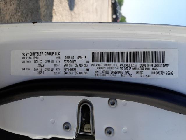 Photo 10 from auction – 2010 DODGE RAM 1500 with VIN 1D7RB1GT3AS109460