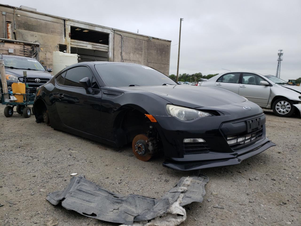 SUBARU BRZ 2.0 PR 2013 with VIN JF1ZCAB10D2600155 - Photo from auction