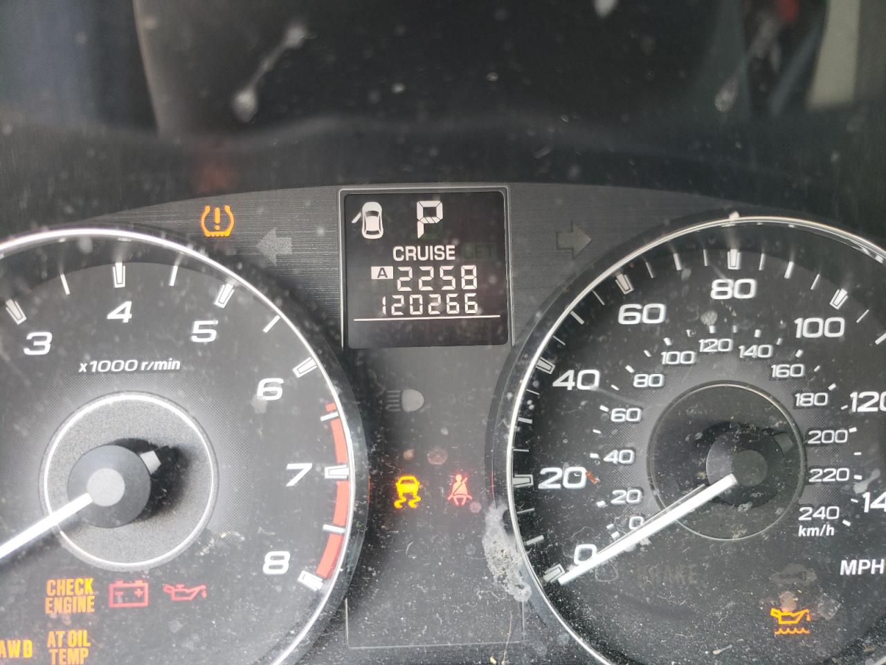 Photo 8 from auction – 2012 SUBARU LEGACY 2.5 with VIN 4S3BMBB62C3020487