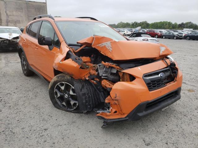 SUBARU CROSSTREK 2018 with VIN JF2GTAAC1JH253952 - Photo from auction