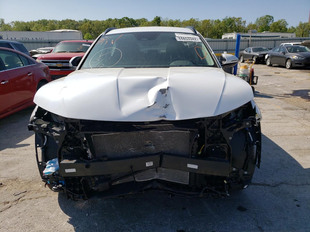 Photo 9 from auction – 2022 HYUNDAI TUCSON SEL with VIN KM8JBCAE5NU076044