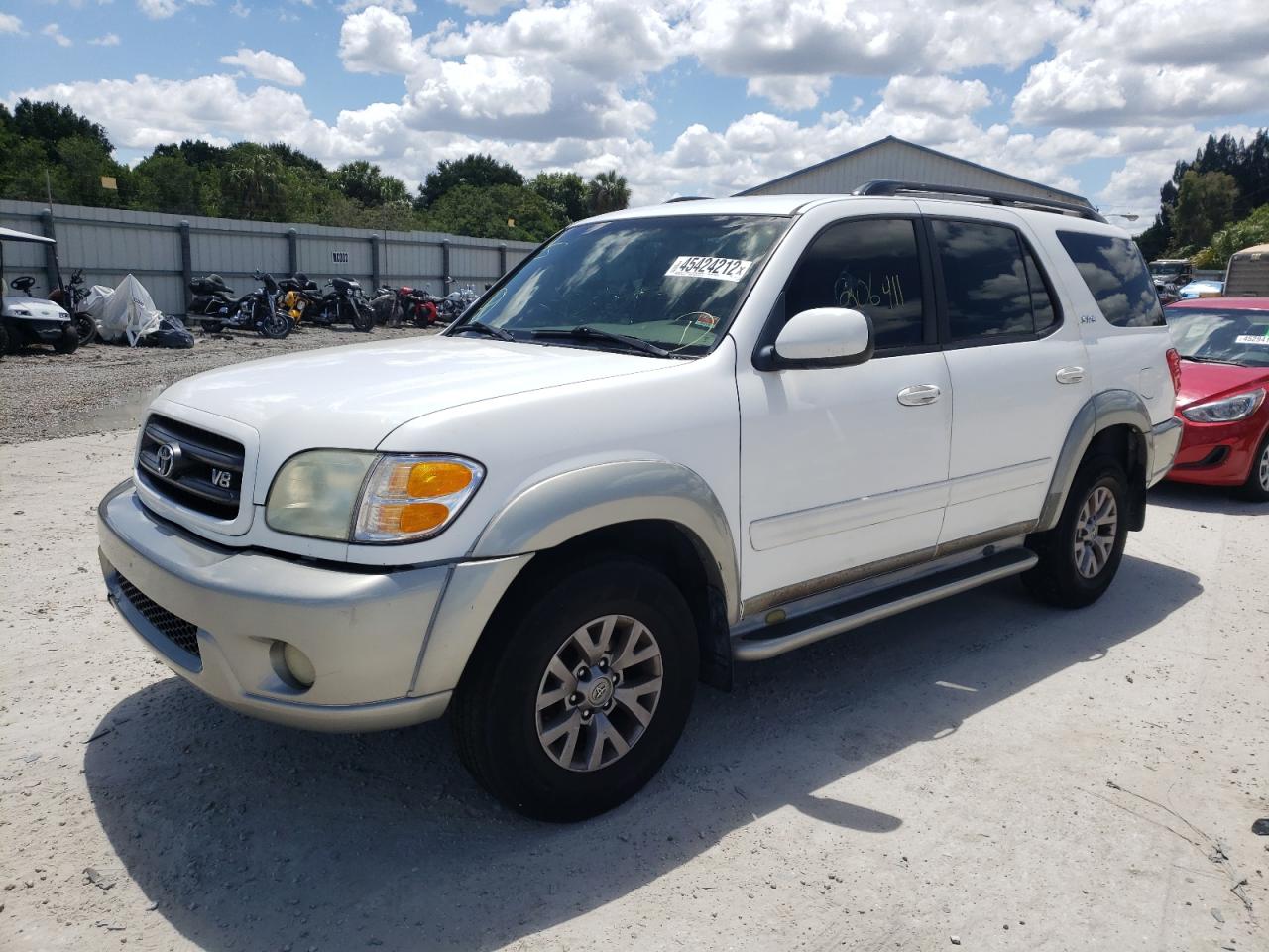 Photo 2 from auction – 2003 TOYOTA SEQUOIA SR with VIN 5TDZT34A83S150569