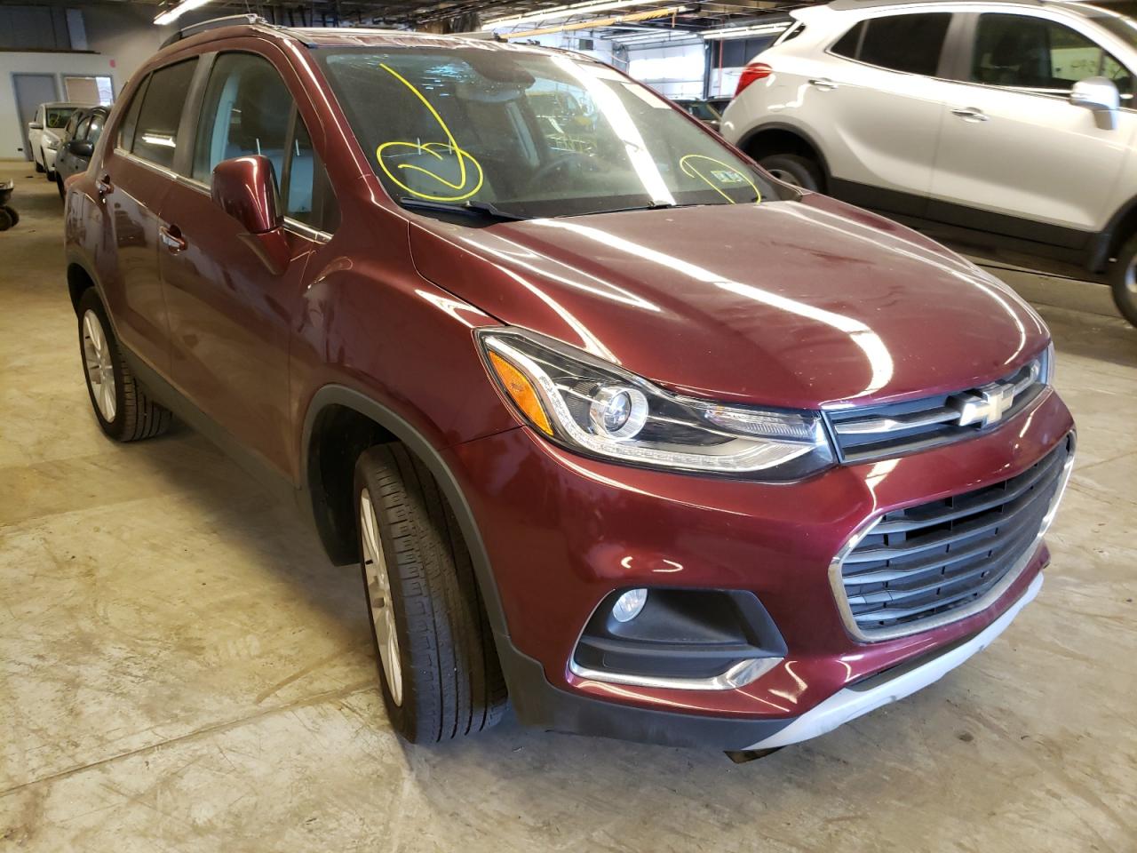 CHEVROLET TRAX PREMI 2017 with VIN 3GNCJRSB6HL270871 - Photo from auction