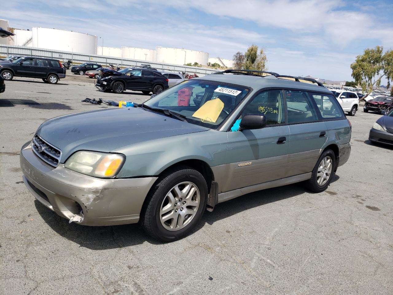 Photo 2 from auction – 2003 SUBARU LEGACY OUT with VIN 4S3BH665036648785